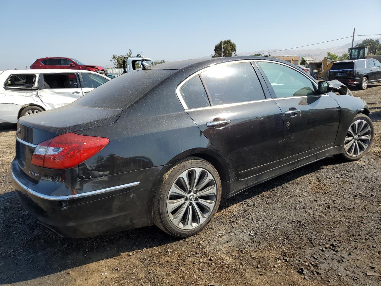 2014 Hyundai Genesis 3.8L vin: KMHGC4DD6EU260781