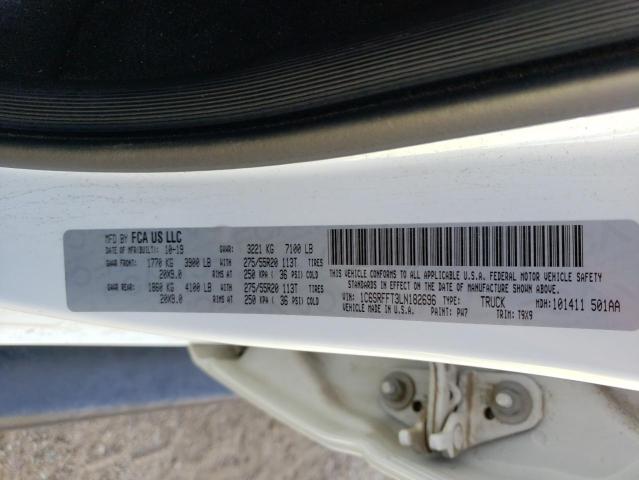 2020 RAM 1500 BIG H - 1C6SRFFT3LN182696