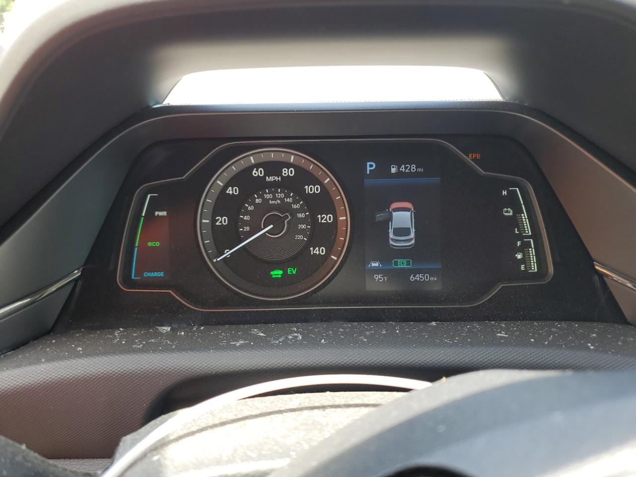 KMHC65LC3NU268180 2022 Hyundai Ioniq Blue