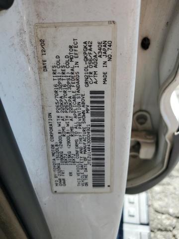 2003 Toyota 4Runner Sr5 VIN: JTEZU14R430004921 Lot: 61165814