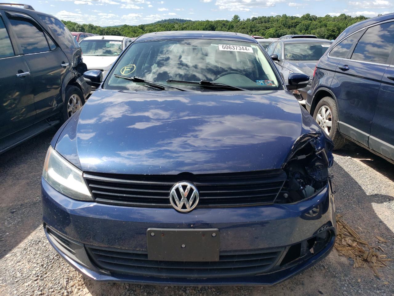 2012 Volkswagen Jetta Se vin: 3VWDP7AJ5CM418761