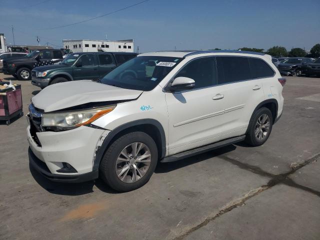 VIN 5TDKKRFH9ES007957 2014 Toyota Highlander, Xle no.1