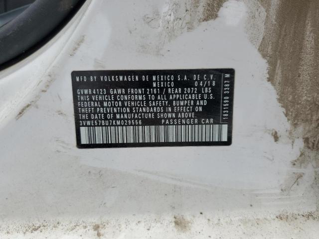2019 VOLKSWAGEN JETTA SEL - 3VWE57BU7KM029556
