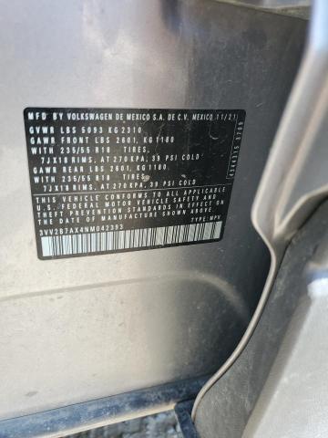 2022 VOLKSWAGEN TIGUAN SE - 3VV2B7AX4NM042393