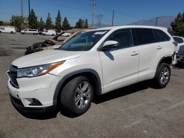 VIN 5TDZKRFH2ES034898 2014 Toyota Highlander, LE no.1