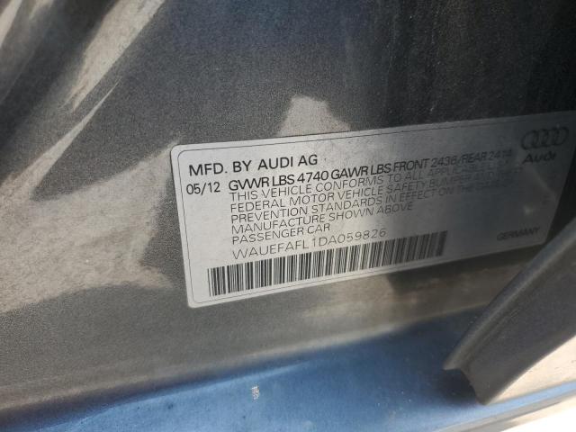 VIN WAUEFAFL1DA059826 2013 Audi A4, Premium Plus no.13