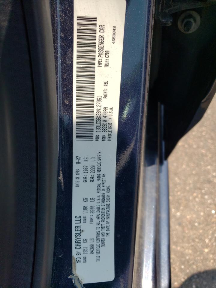 1B3LC56K28N127861 2008 Dodge Avenger Sxt