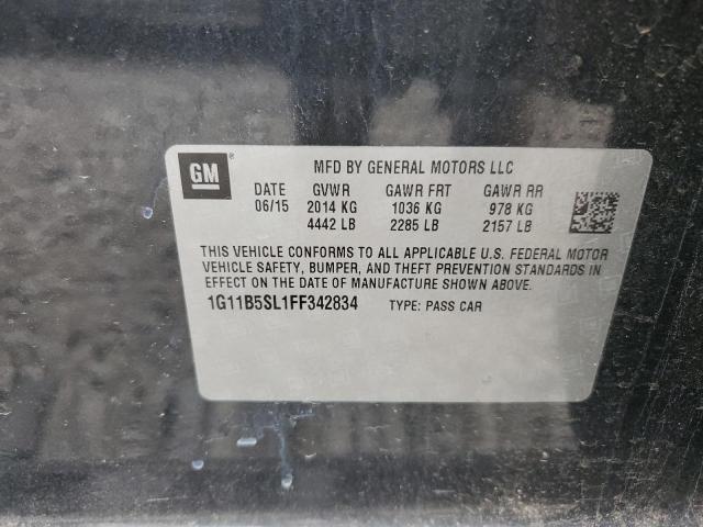 2015 CHEVROLET MALIBU LS - 1G11B5SL1FF342834