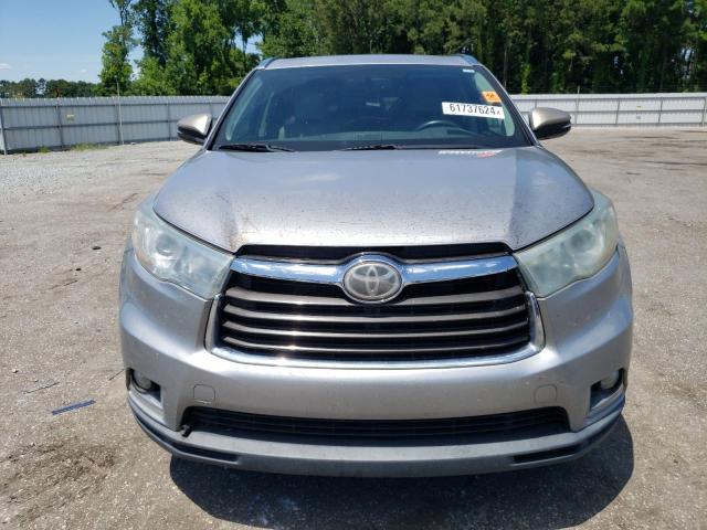 VIN 5TDYKRFH9ES013252 2014 Toyota Highlander, Limited no.5