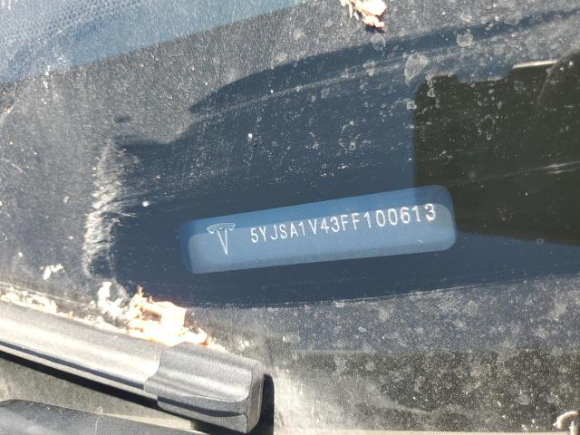 2015 TESLA MODEL S P9 5YJSA1V43FF100613