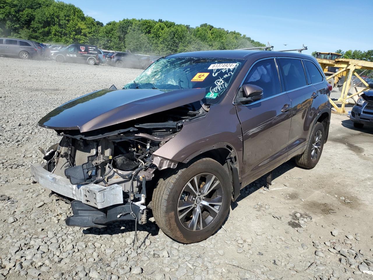 Lot #2821280977 2018 TOYOTA HIGHLANDER