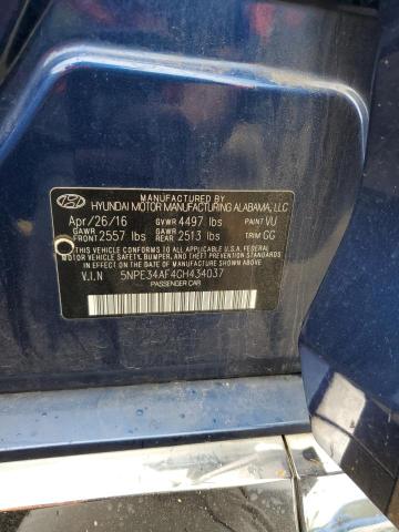 2016 HYUNDAI SONATA SPO - 5NPE34AF4GH434037