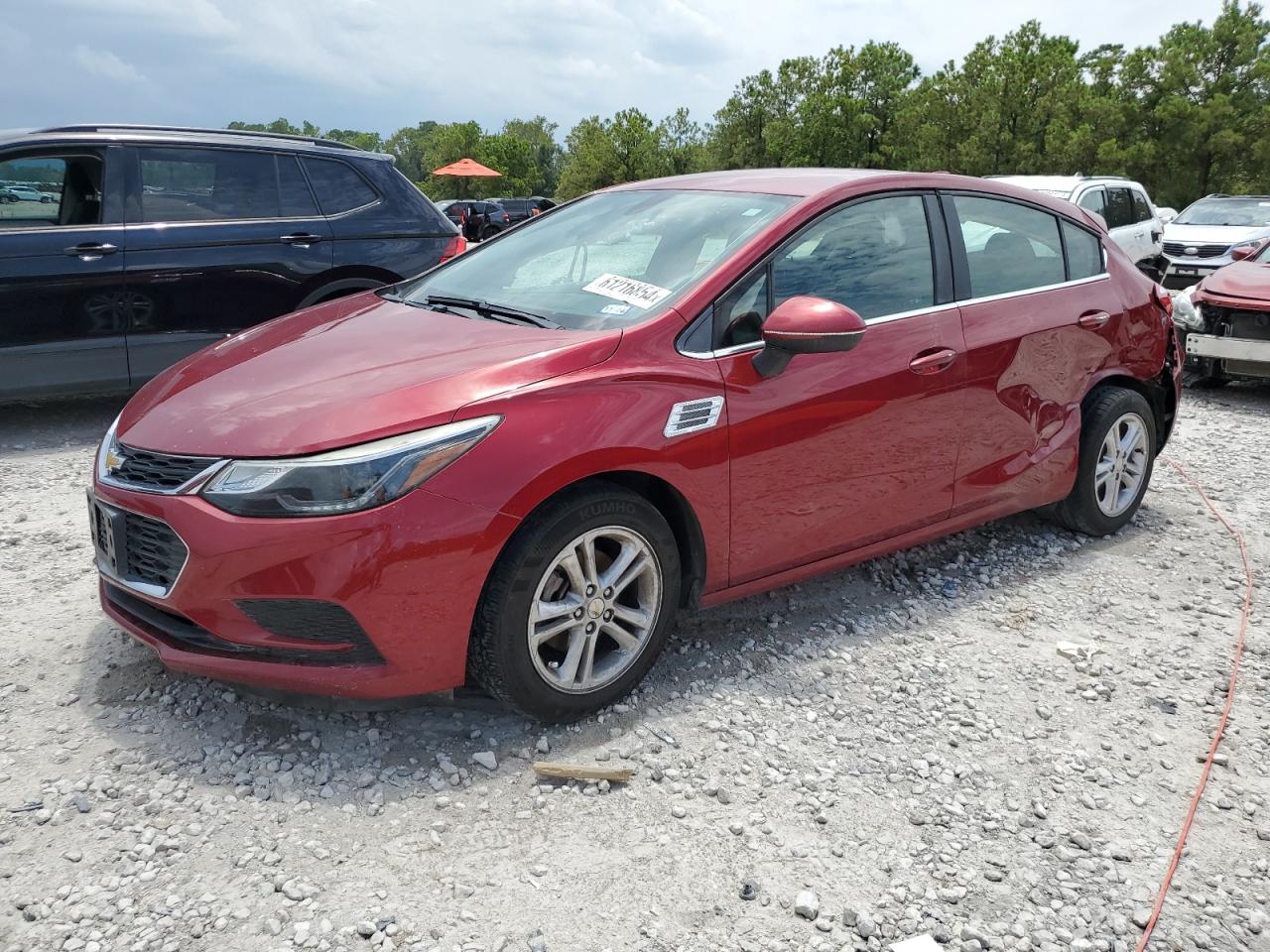 2018 Chevrolet Cruze Lt vin: 3G1BE6SM1JS651329