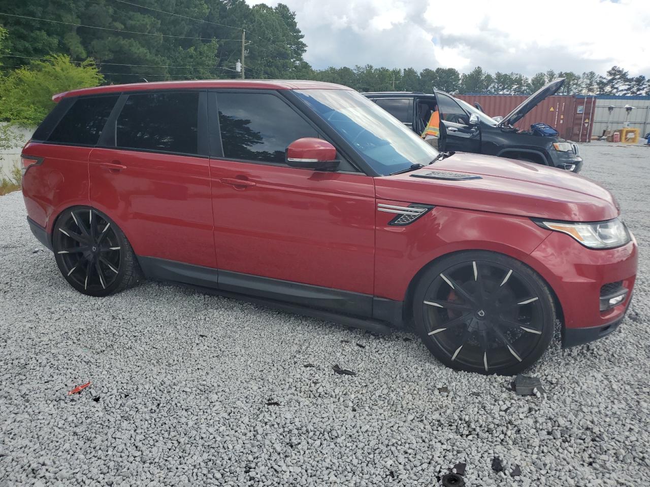 2015 Land Rover Range Rover Sport Hse vin: SALWR2VF8FA618333