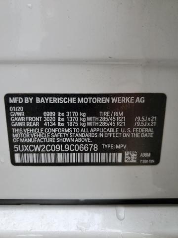 VIN 5UXCW2C09L9C06678 2020 BMW X7, Xdrive40I no.13