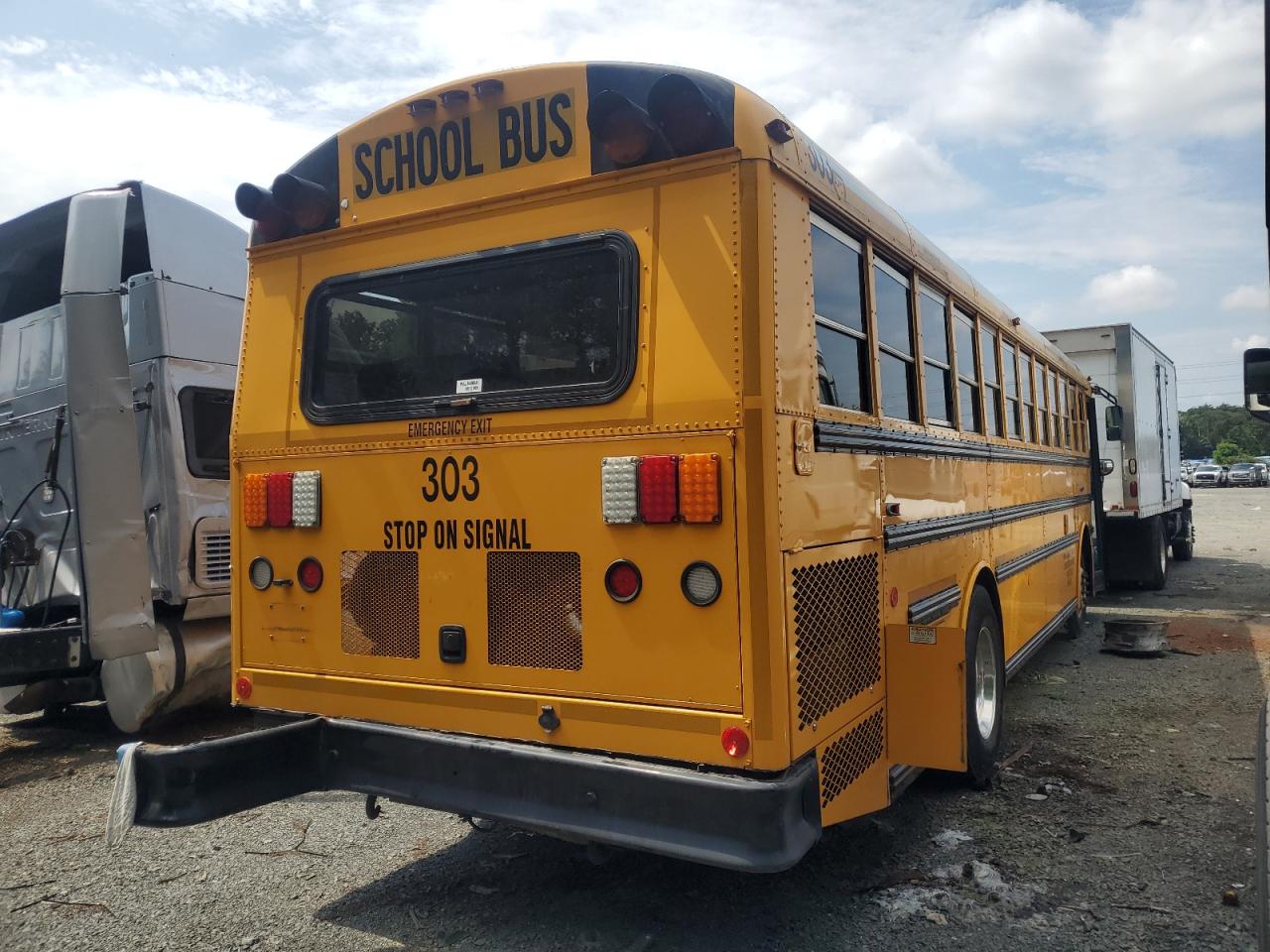 Lot #2840261063 2012 THOMAS SCHOOL BUS