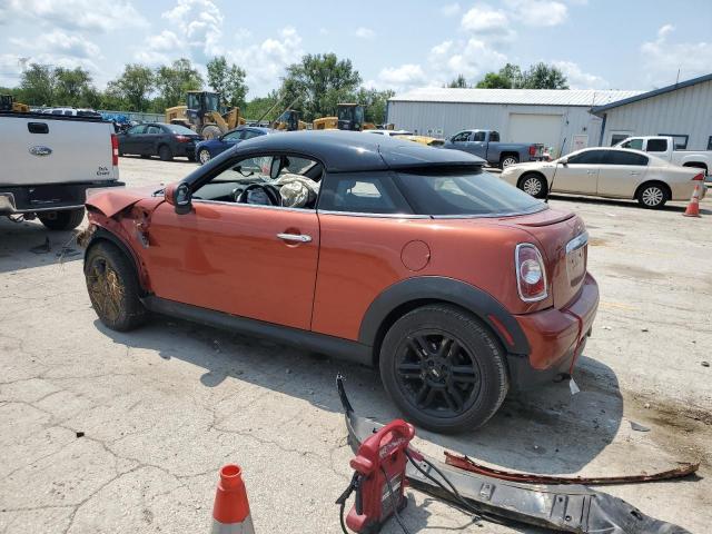 MINI COOPER COU 2014 orange coupe gas WMWSX1C53ET507902 photo #3