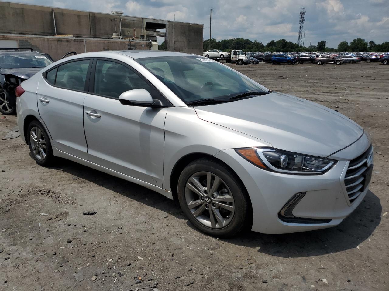 2018 Hyundai Elantra Sel vin: KMHD84LF0JU591647