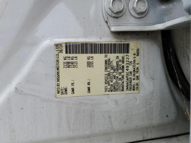 1N4AA5AP5EC493227 2014 Nissan Maxima S