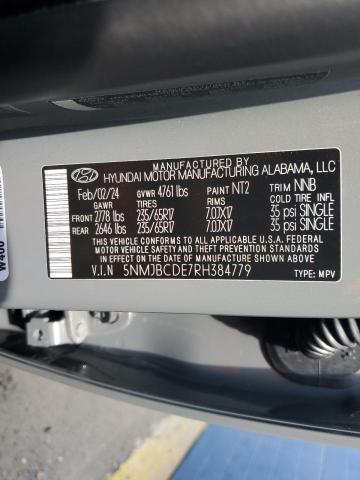 5NMJBCDE7RH384779 2024 HYUNDAI TUCSON - Image 14