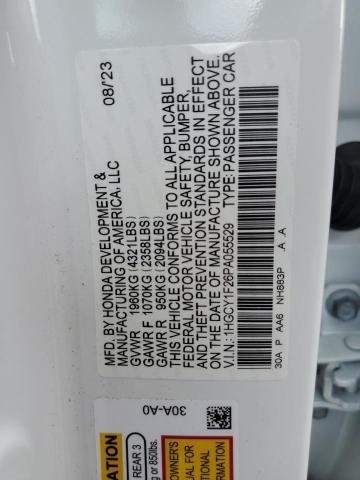 2023 HONDA ACCORD LX - 1HGCY1F26PA055529