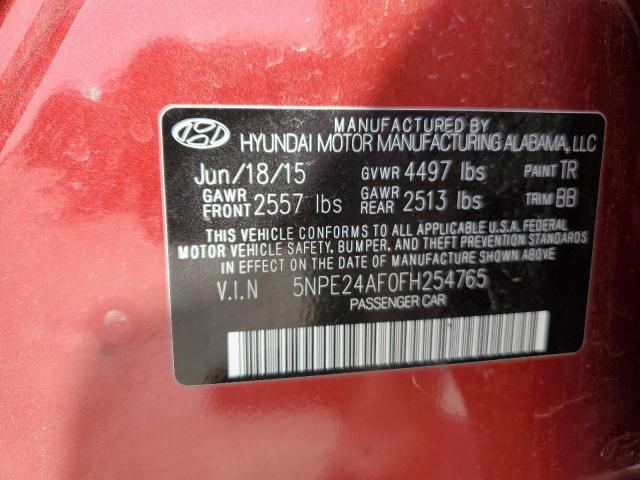 2015 HYUNDAI SONATA SE - 5NPE24AF0FH254765