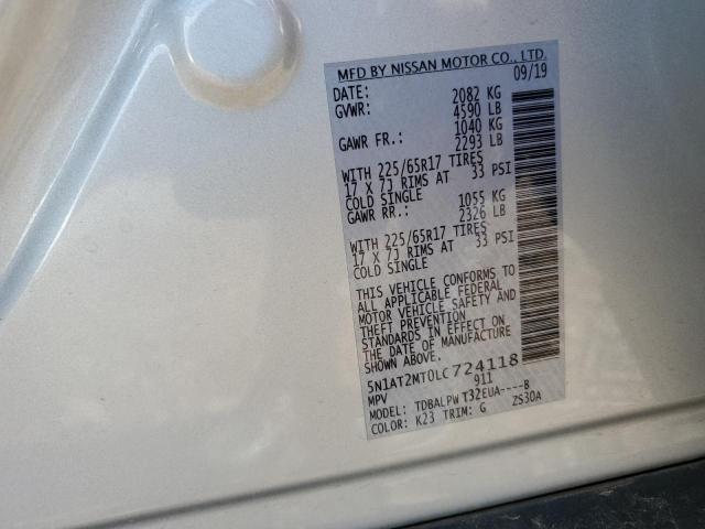 2020 NISSAN ROGUE S - 5N1AT2MT0LC724118