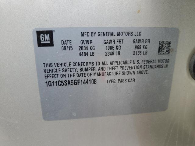 2016 CHEVROLET MALIBU LIM - 1G11C5SA5GF144108