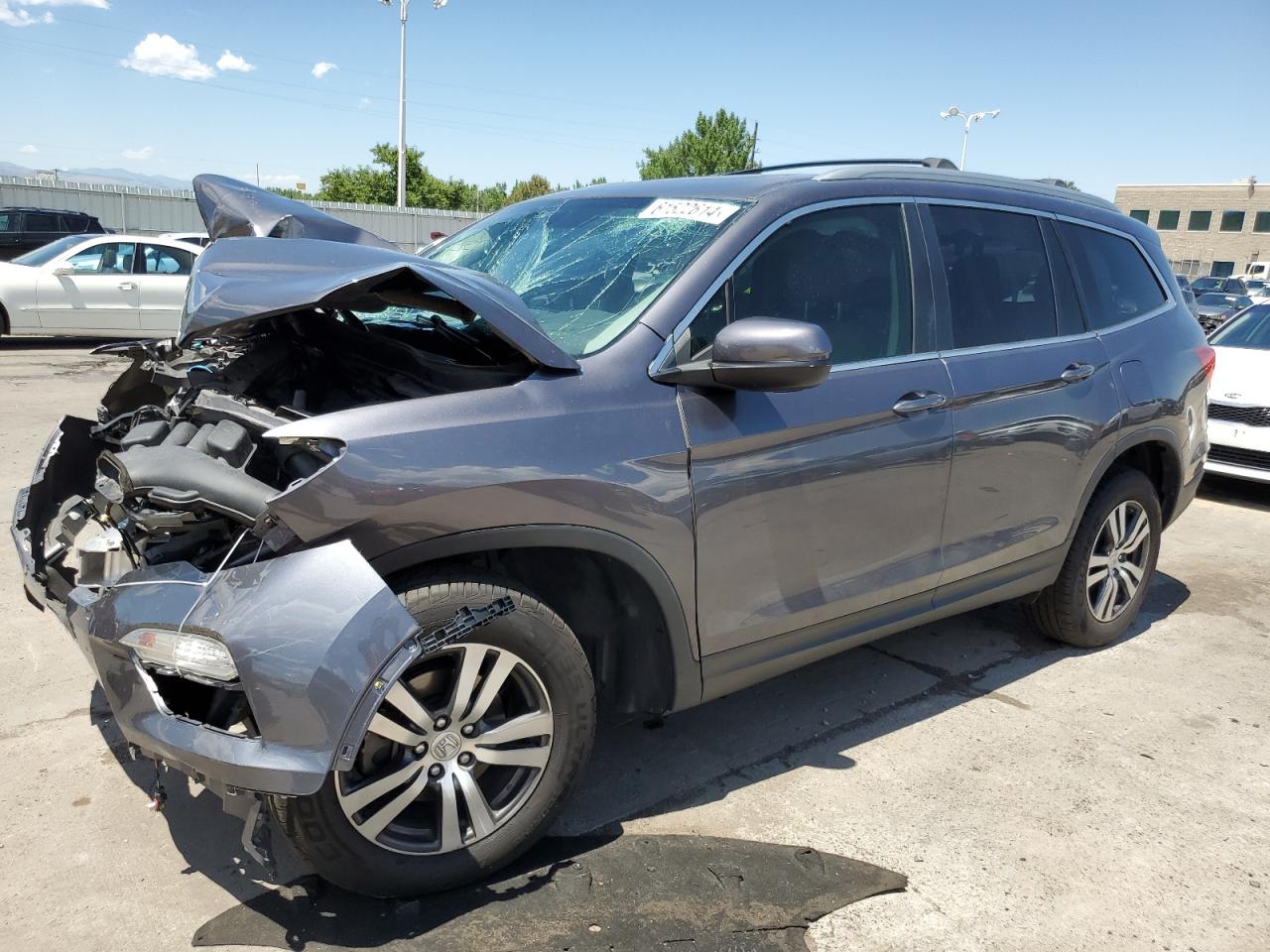 2017 Honda Pilot Exl vin: 5FNYF6H55HB051205