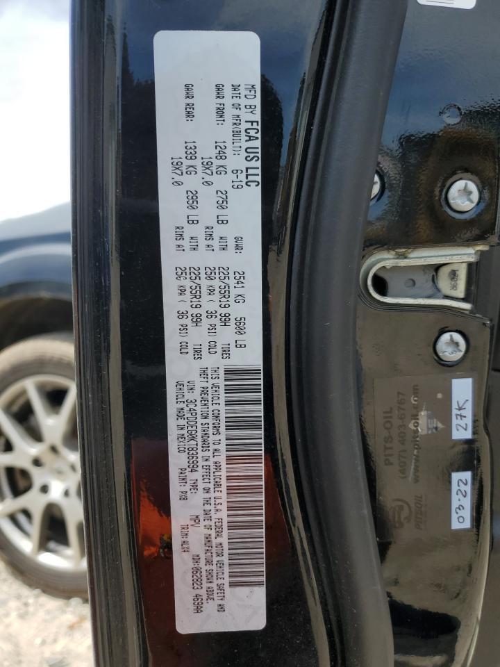 3C4PDDEG0KT836994 2019 Dodge Journey Gt