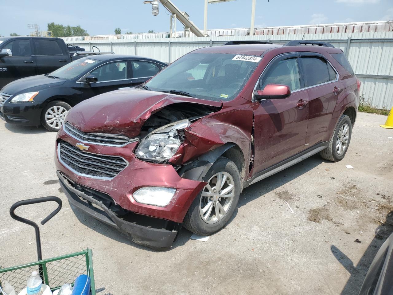 Lot #2809544344 2017 CHEVROLET EQUINOX LT