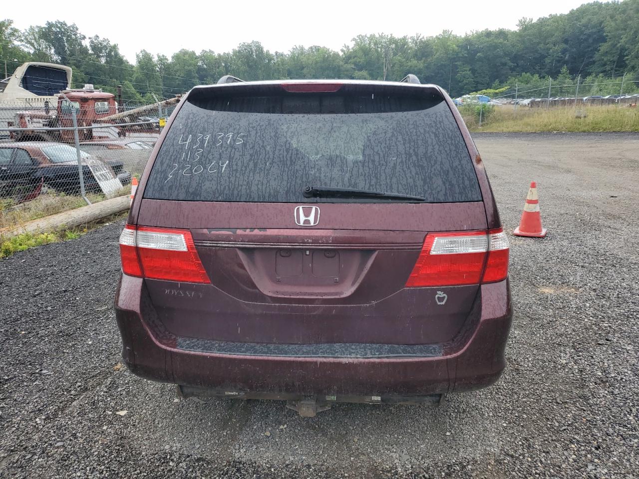 5FNRL38697B436155 2007 Honda Odyssey Exl