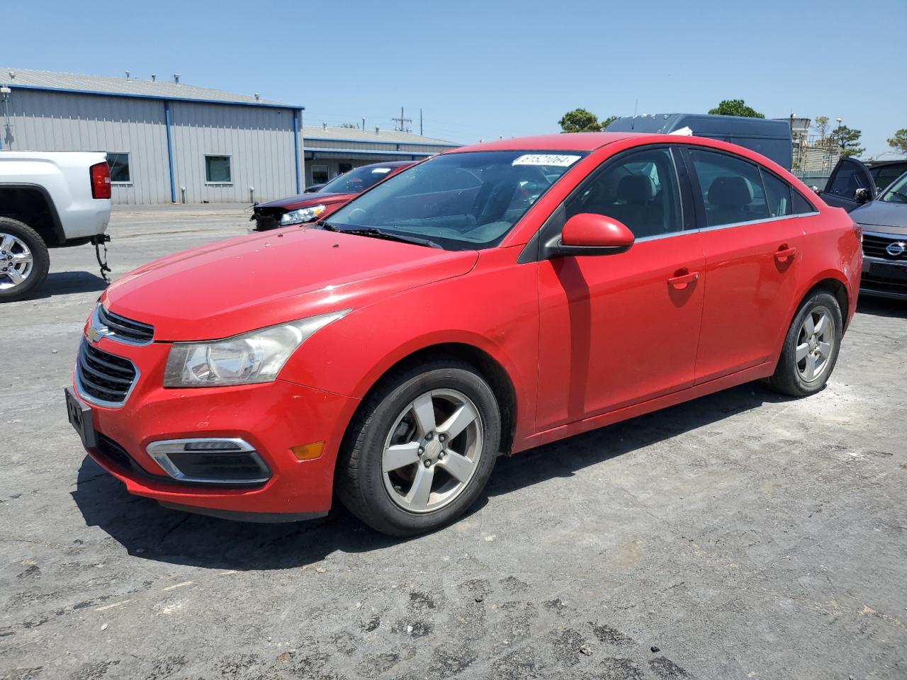 2015 Chevrolet Cruze Lt vin: 1G1PC5SB4F7177578