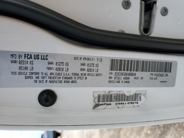 2019 Chrysler 300 Limited VIN: 2C3CCAEG5KH689648 Lot: 59829134