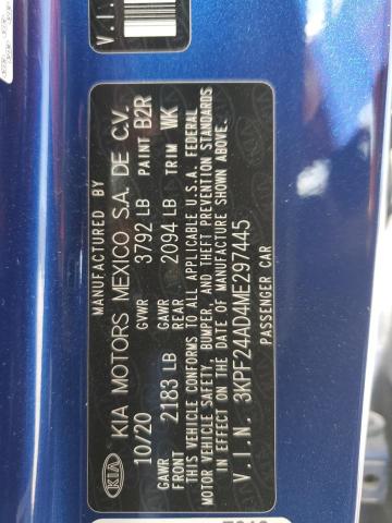 2021 KIA FORTE FE - 3KPF24AD4ME297445