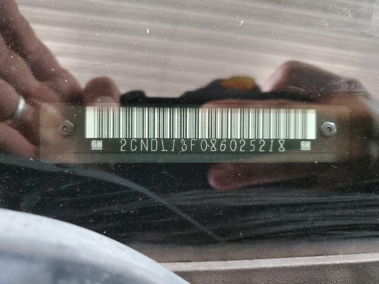 2CNDL13F086025218 2008 Chevrolet Equinox Ls