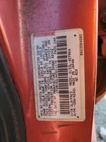 1997 Toyota Tercel Ce VIN: JT2BC52LXV0211176 Lot: 62266314