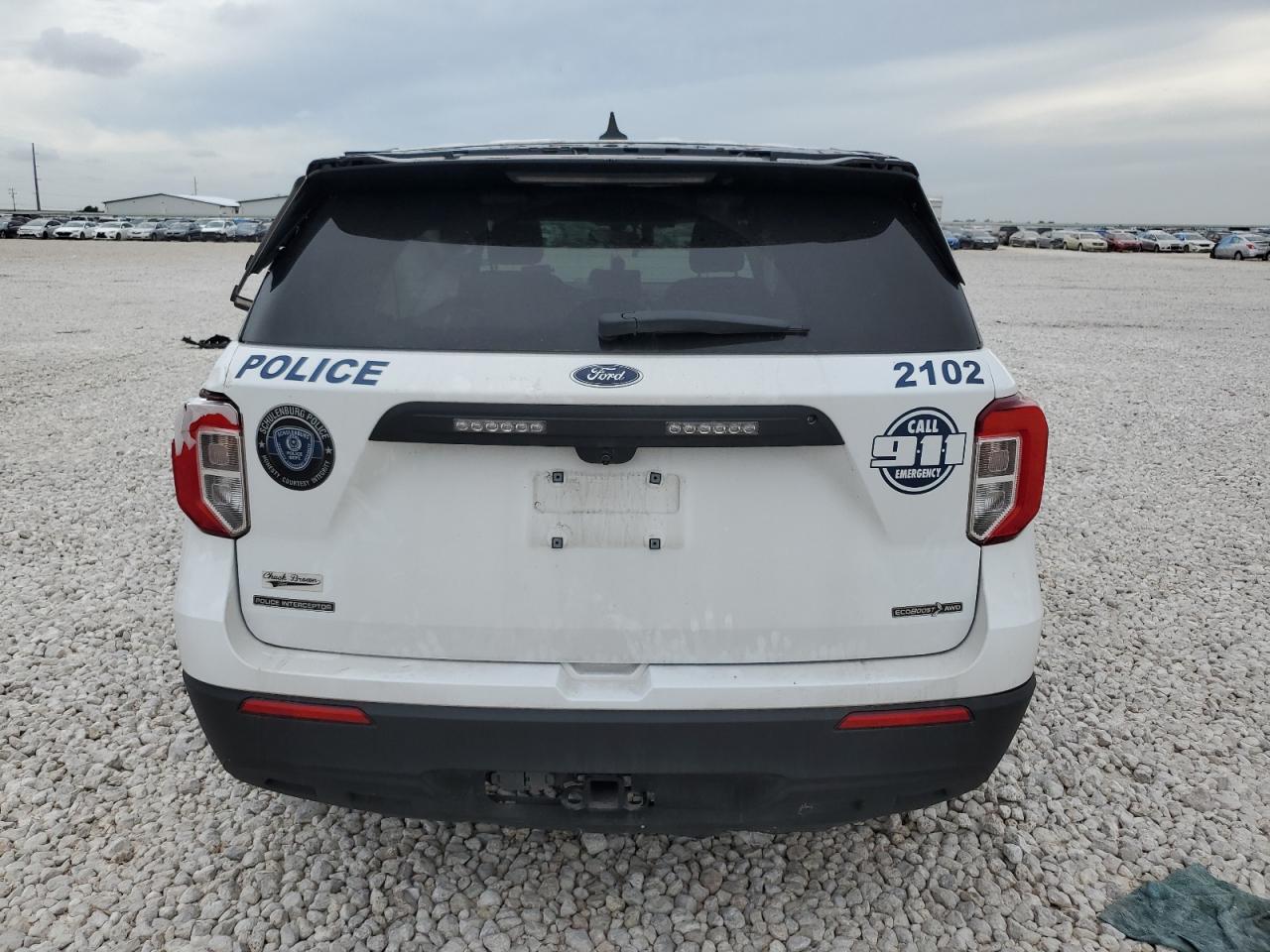 1FM5K8ACXMNA06898 2021 Ford Explorer Police Interceptor