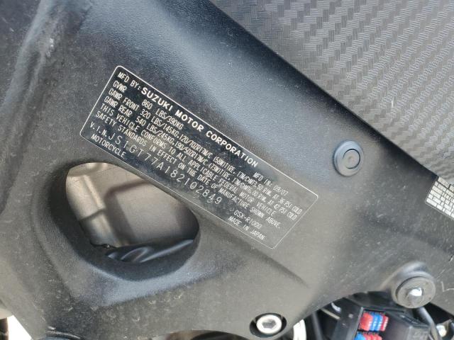 2008 SUZUKI GSX-R1000 - JS1GT77A182102849
