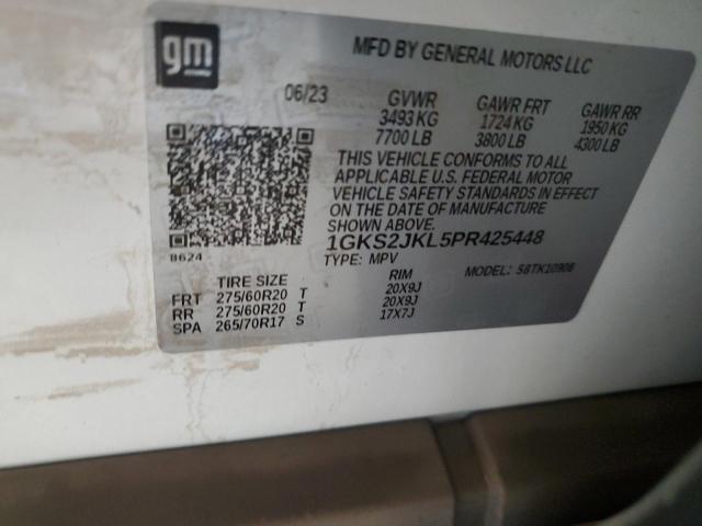 2023 GMC YUKON XL D 1GKS2JKL5PR425448  60764234