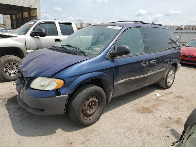 DODGE CARAVAN SE 2003 blue sports v flexible fuel 1D4GP25373B160848 photo #1