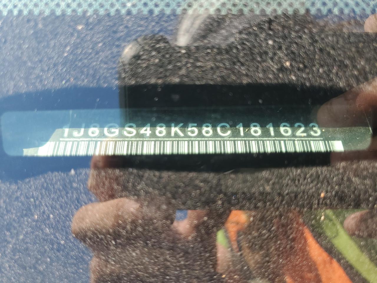 1J8GS48K58C181623 2008 Jeep Grand Cherokee Laredo