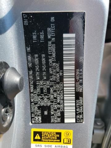 2017 Toyota Highlander Le VIN: 5TDBZRFH0HS479383 Lot: 62853874