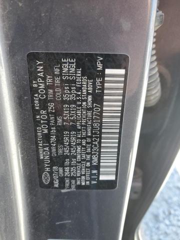 KM8J3CA21JU817707 2018 Hyundai Tucson Value