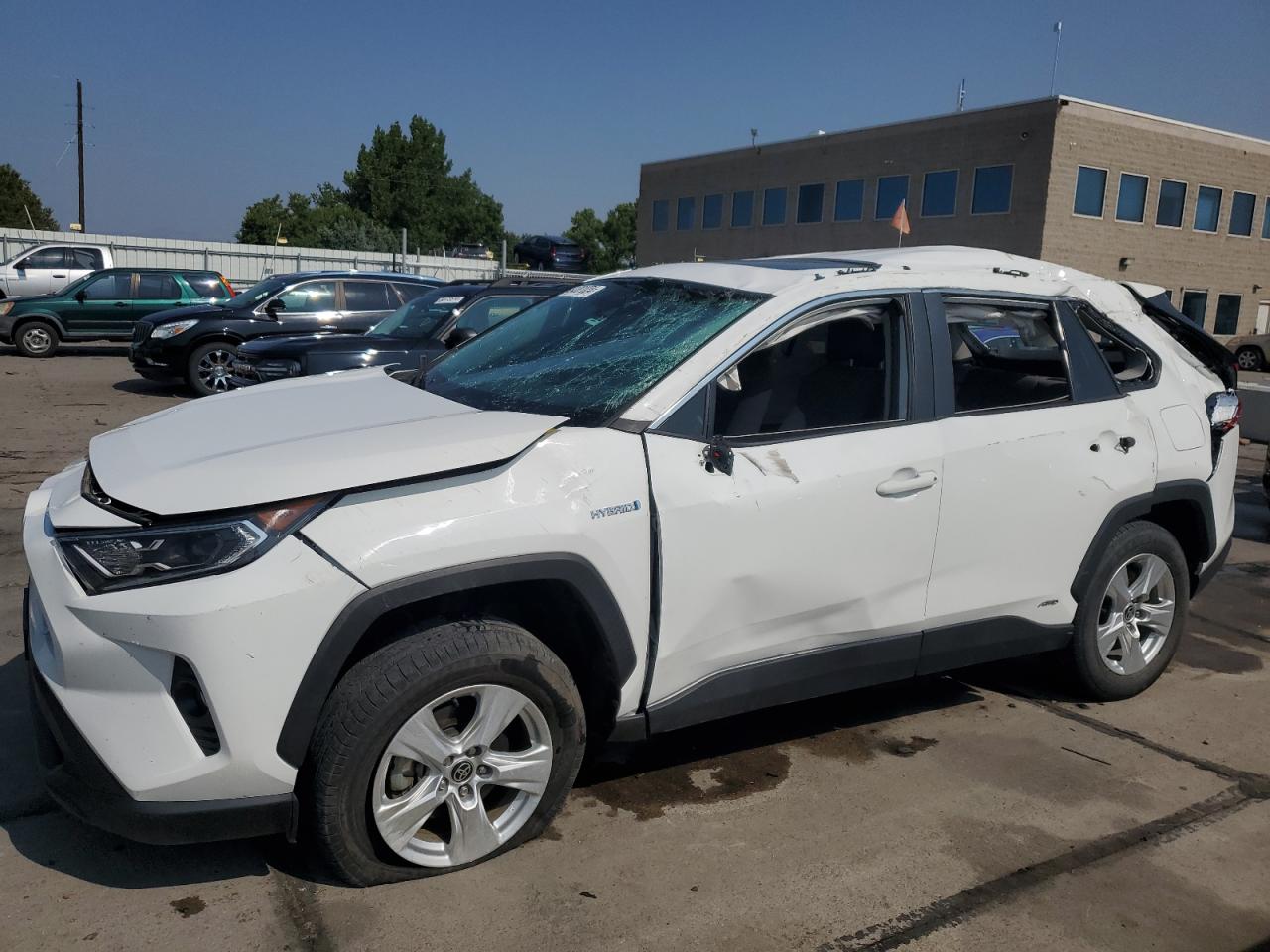 Lot #2893515610 2021 TOYOTA RAV4 XLE