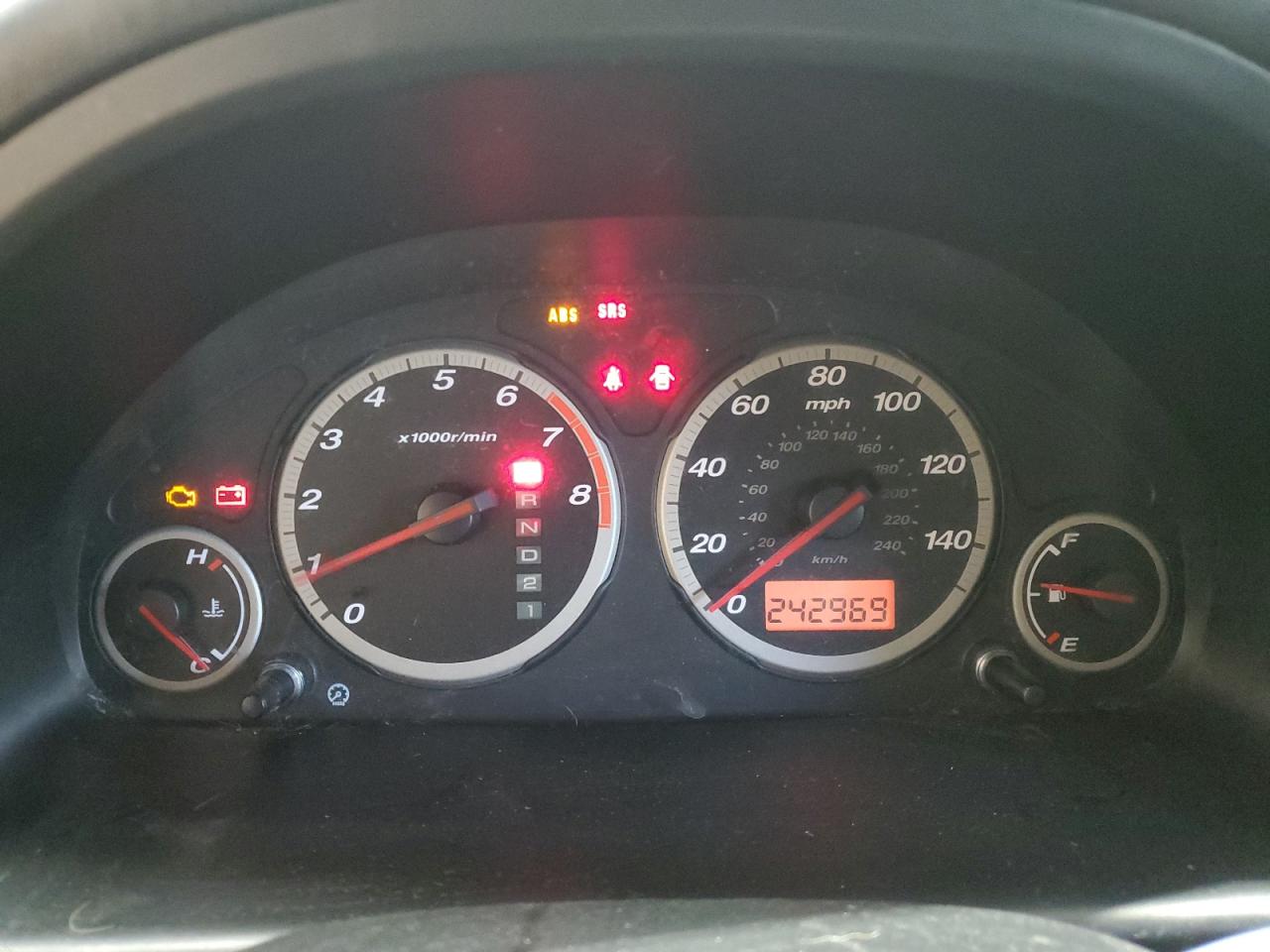 JHLRD78854C032190 2004 Honda Cr-V Ex