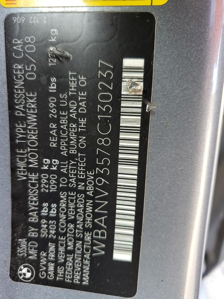 WBANV93578C130237 2008 BMW 535 Xi