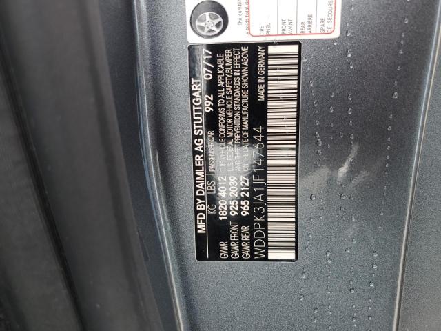 2018 MERCEDES-BENZ SLC 300 - WDDPK3JA1JF147644