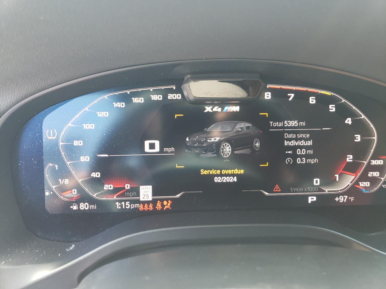 5YM23EC02P9R51063 2023 BMW X4 M