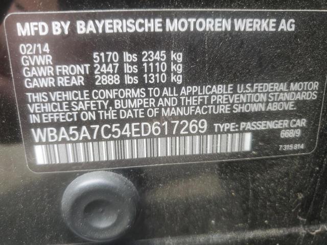 VIN WBA5A7C54ED617269 2014 BMW 5 Series, 528 XI no.13